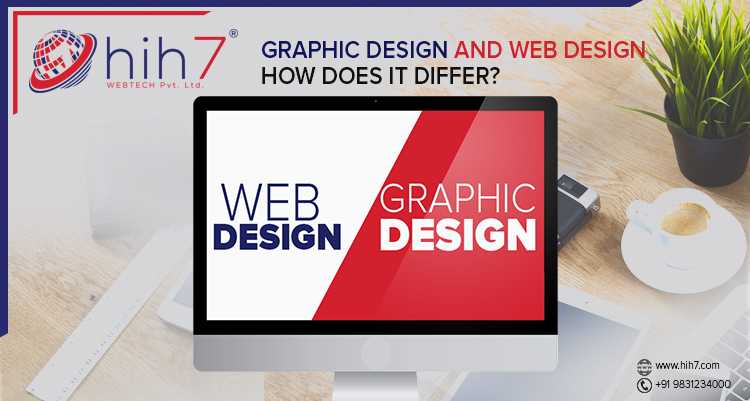 Graphic Design And Web Design- How Does It Differ?