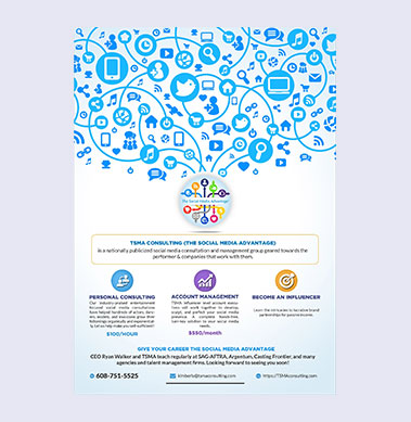 Flyer Designs for social media advantage