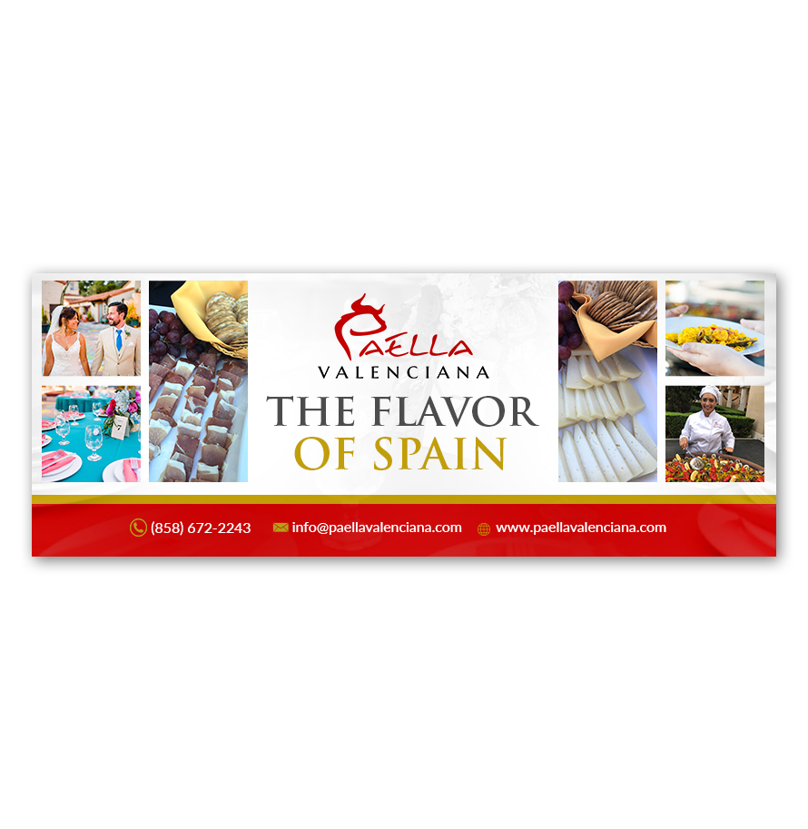 Banner Ad Design Services for Catering Company in San Diego