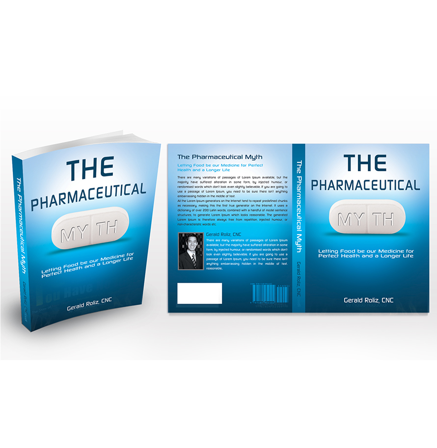 Book cover Design for pharmaceutical myth