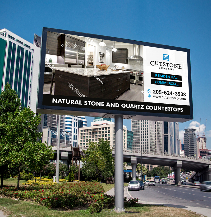 Banner Ad Design Services for natural stone and quartz products