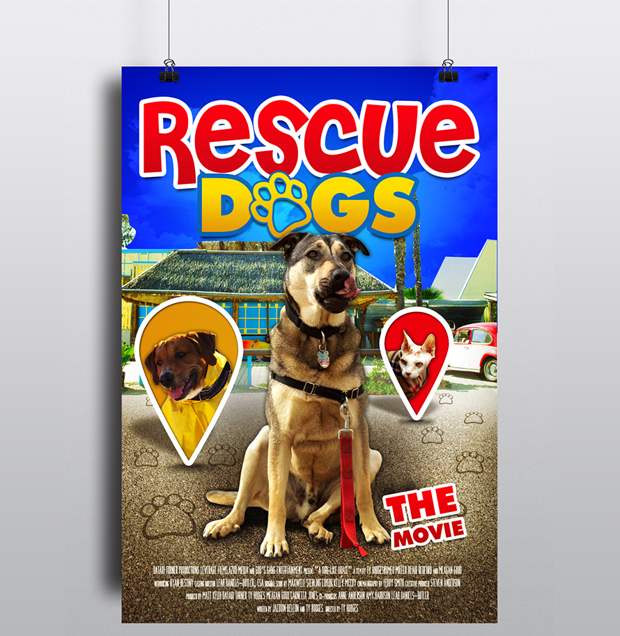 Poster designs for Rescue Dogs