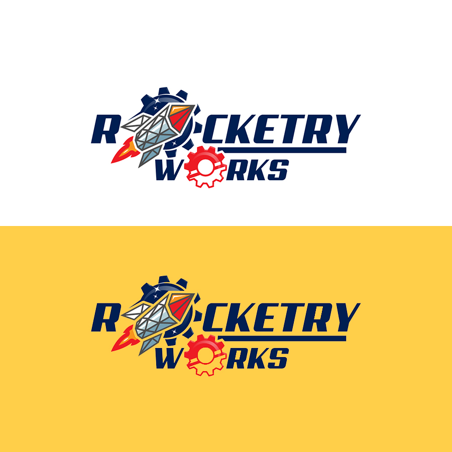 Text based Logo Designs for rocketry