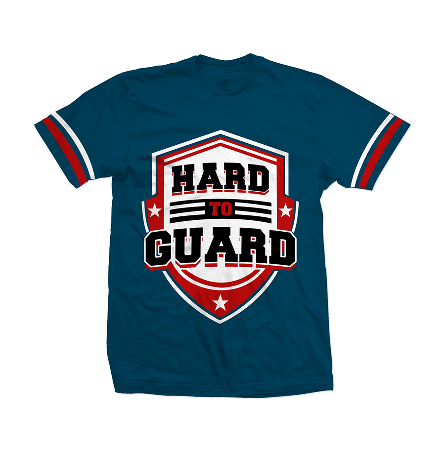 T-shirt designs for Hard to Guard