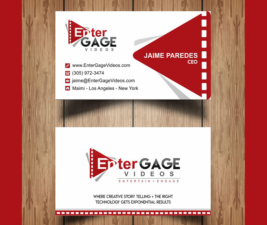 Business Stationery designs for entertain videos