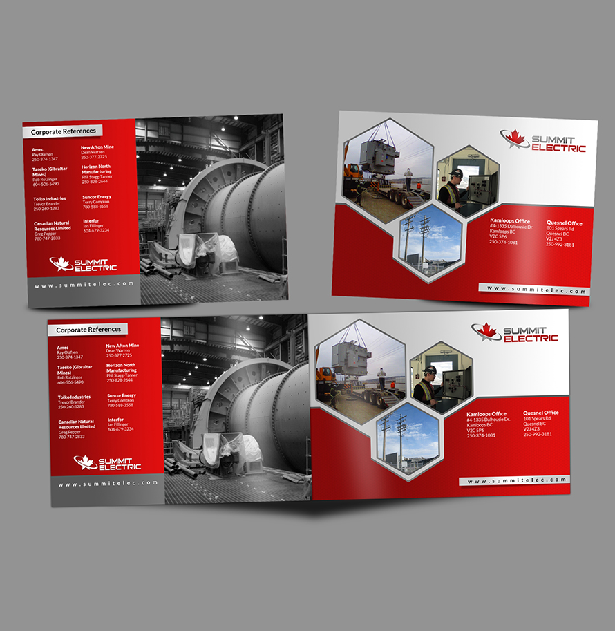 Brochure Design for electric service