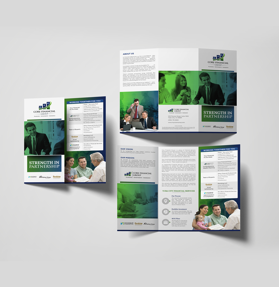 Brochure Design for financial advisor