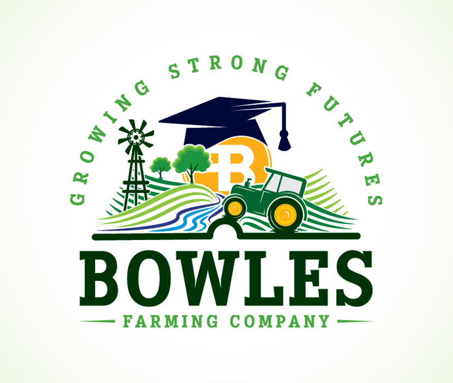 Emblem logo designs for farming company