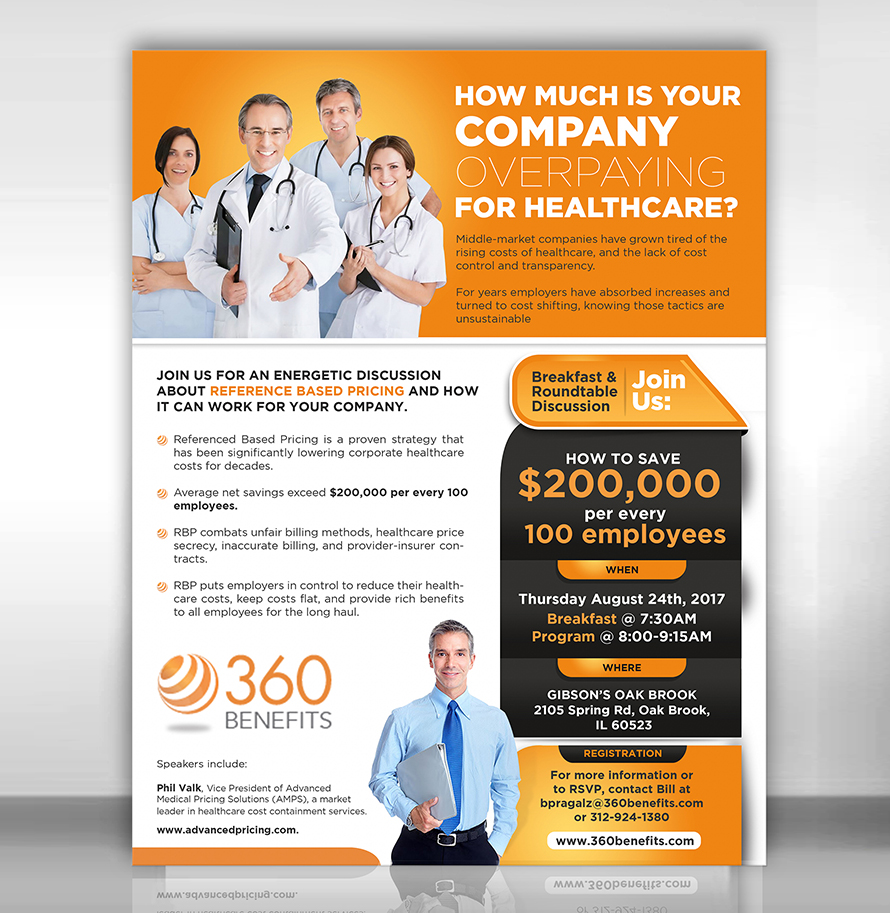 Leaflet Designs for healthcare service