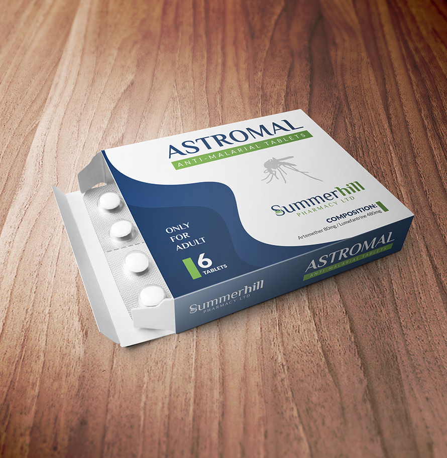 Packaging design for pharmacy & anti malarial tablets