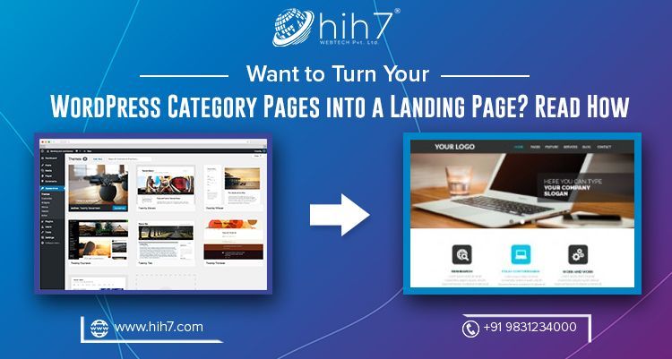 Want to Turn Your WordPress Category Pages into a Landing Page? Read How