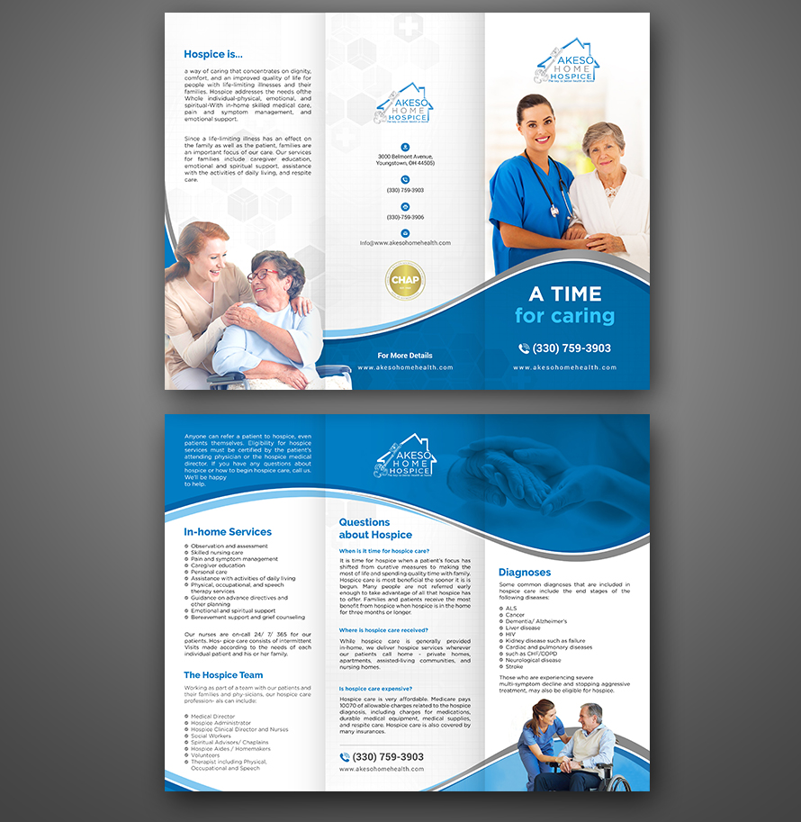 Brochure designs for Diagnoses Service