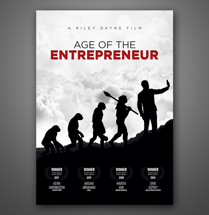 Poster designs for entrepreneur