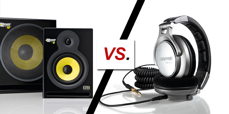 Speakers vs headphones