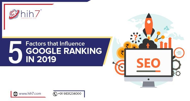 5 Factors That Influence Google Ranking in 2019