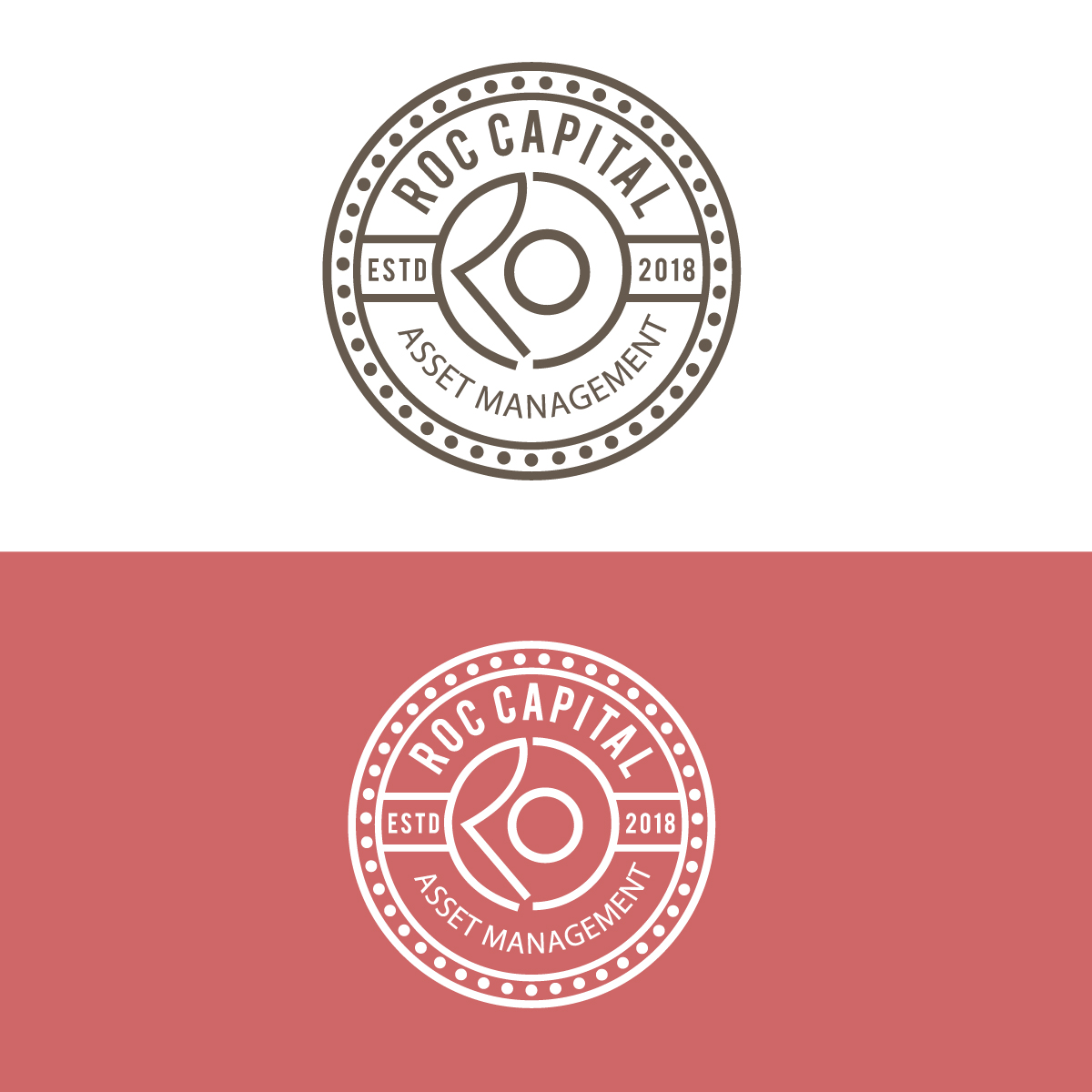 Emblem Logo Design for Asset Management