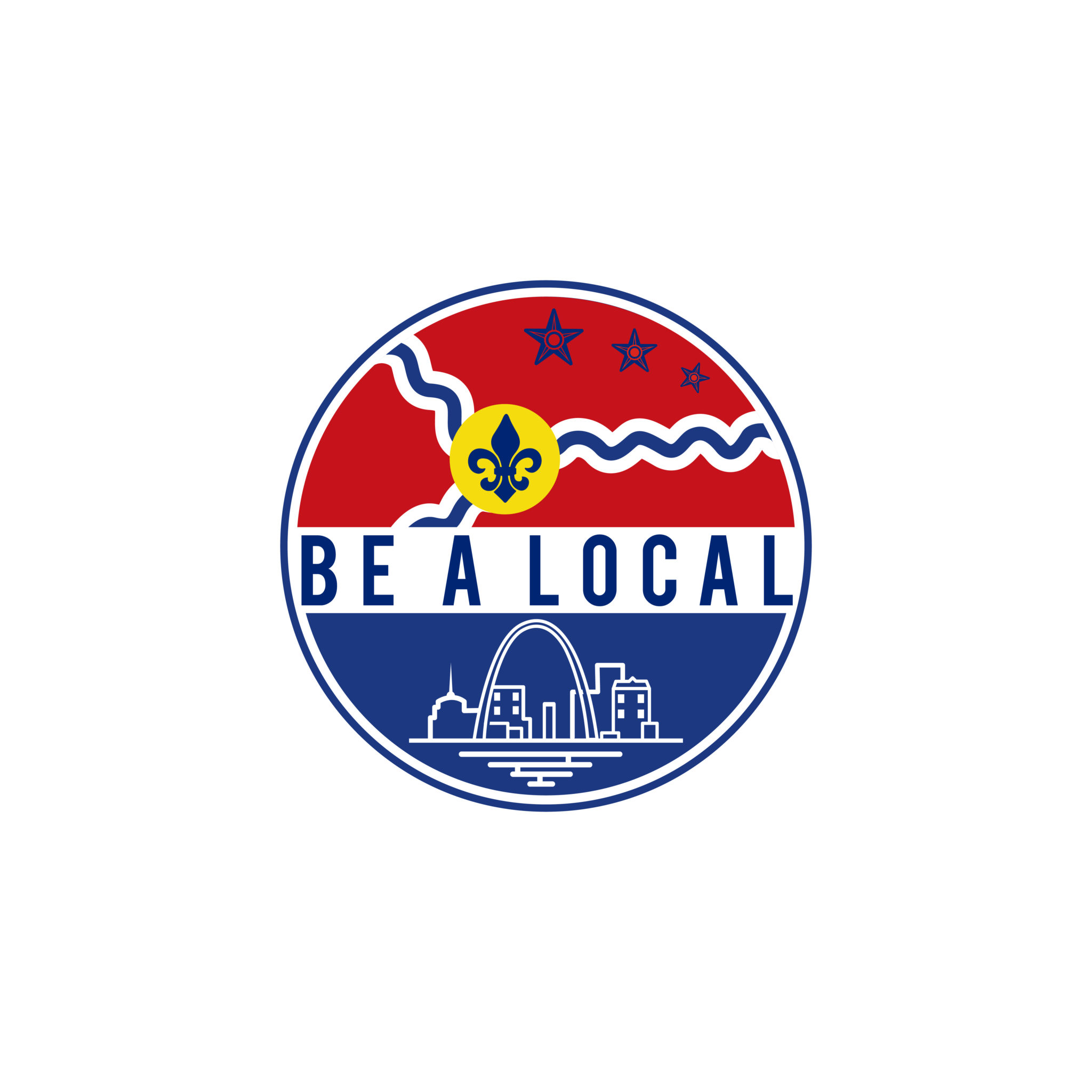 Emblem Logo Design for Be a local