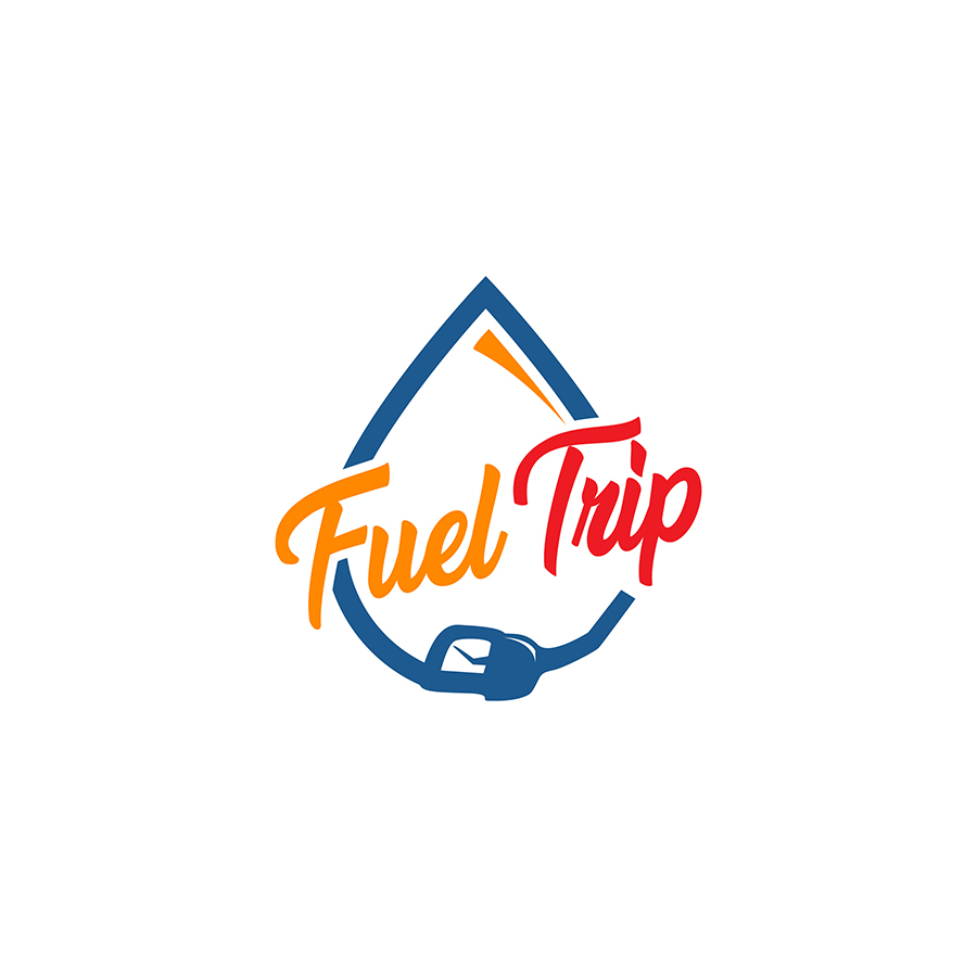 Text based Logo Designs for Fuel Trip
