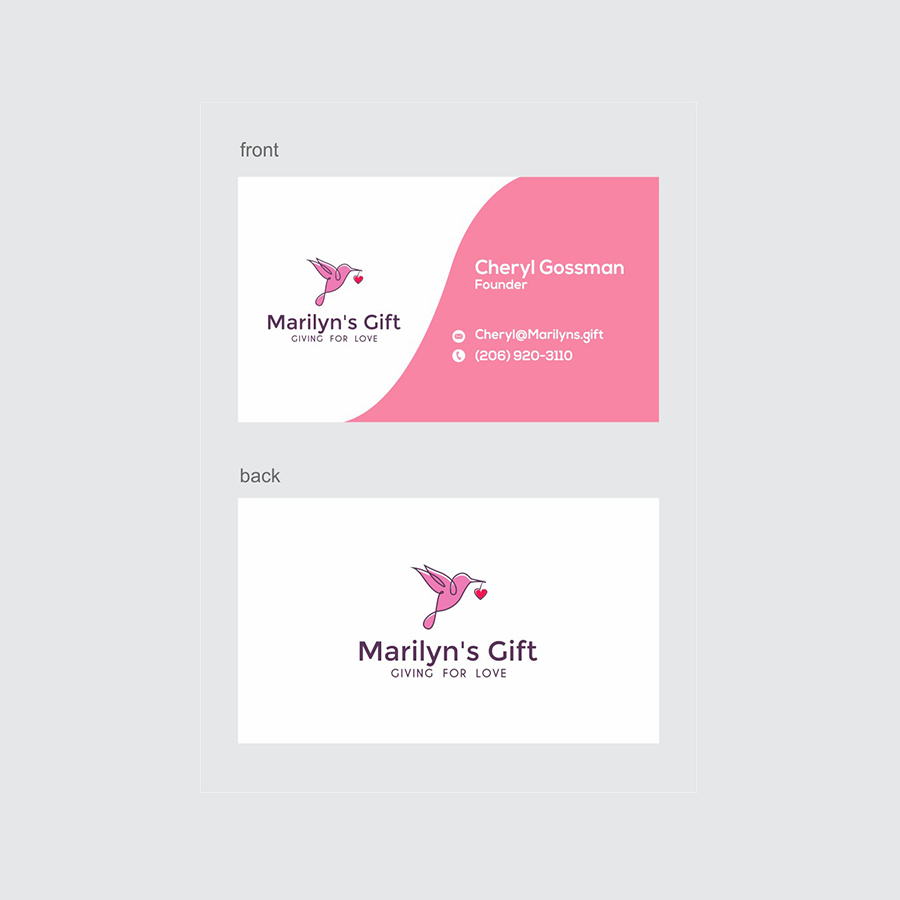 Iconic logo design for Marilyn’s Gift