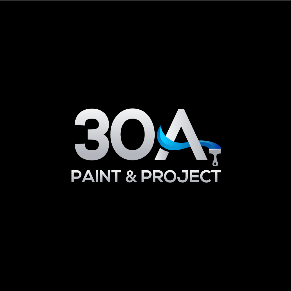 TEXT BASED LOGO DESIGNS FOR 30A Paint & project