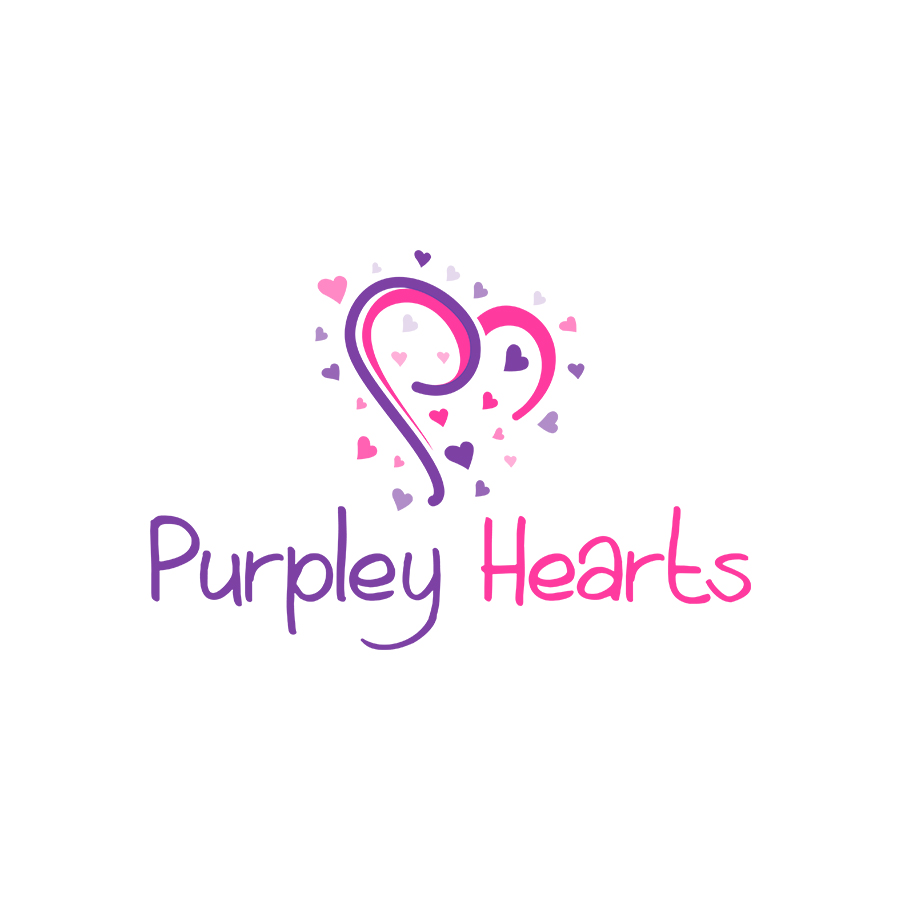 ICONIC LOGO DESIGN FOR Purpley Hearts