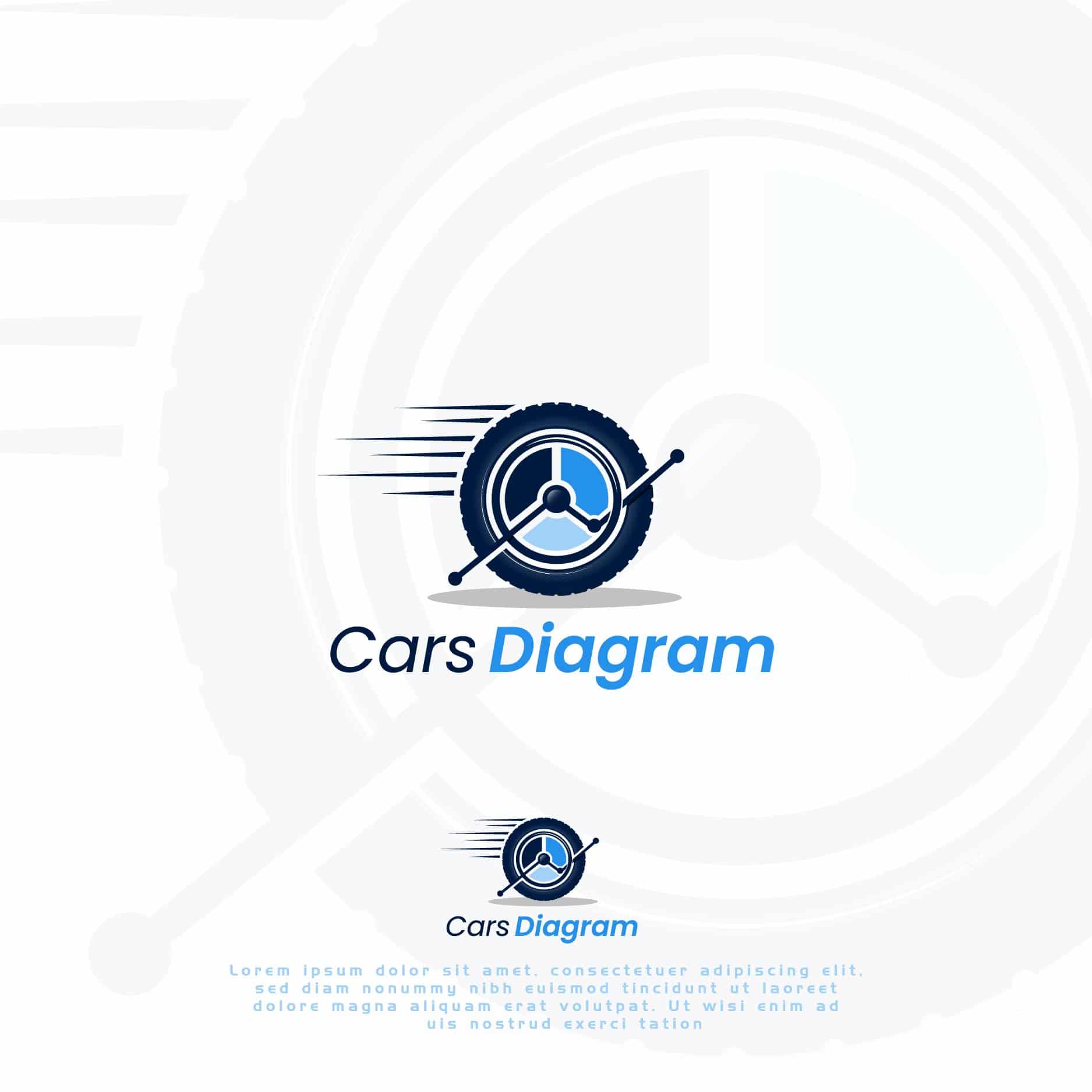 ICONIC LOGO DESIGN FOR CARS DIAGRAM