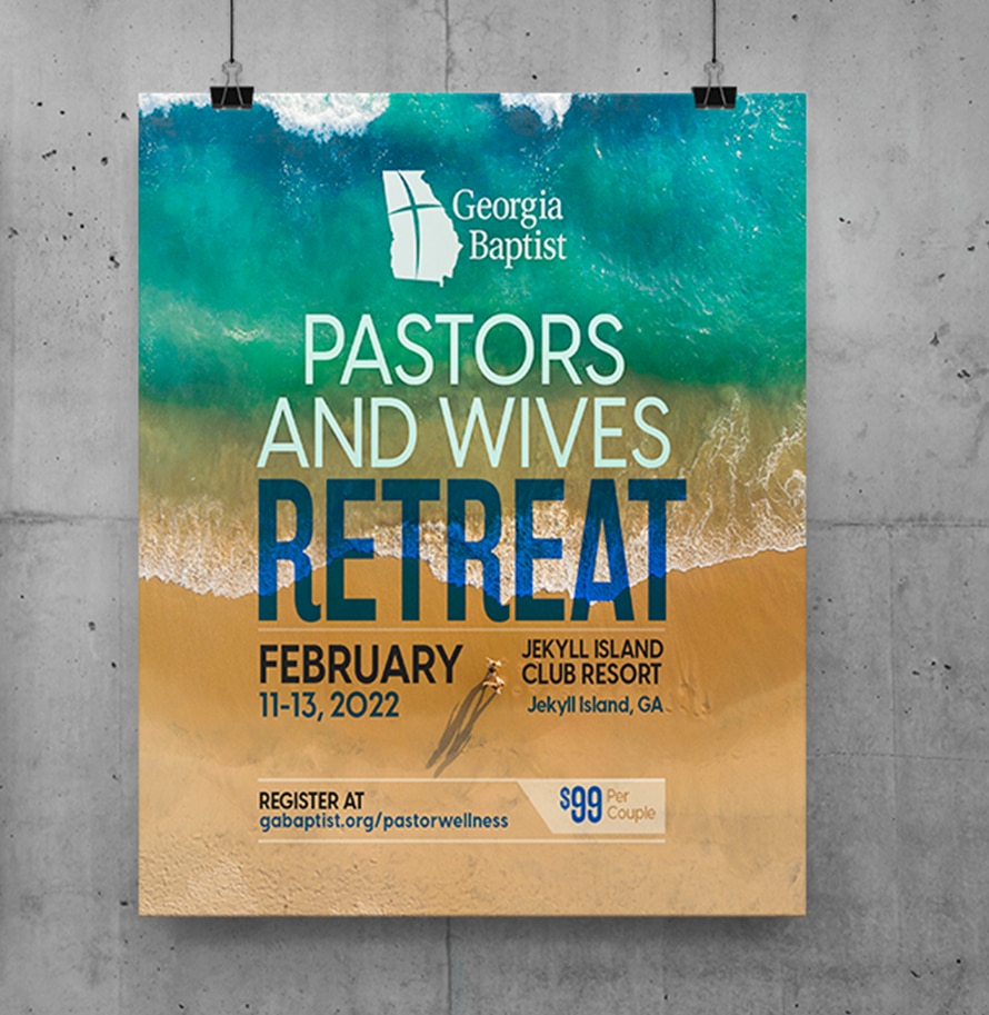 POSTER DESIGN FOR GEORGIA BAPTIST