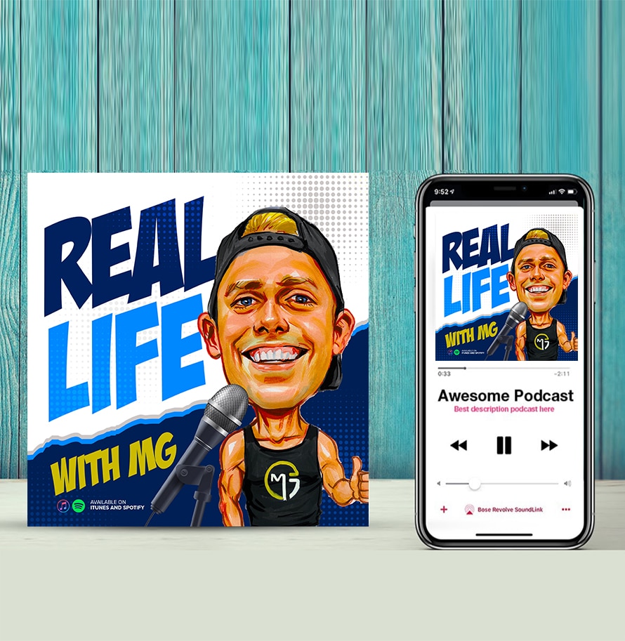 PODCAST DESIGN FOR REAL LIFE WITH MG