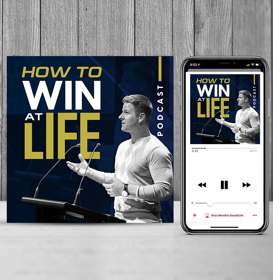 PODCAST GRAPHIC FOR HOW TO WIN LIFE